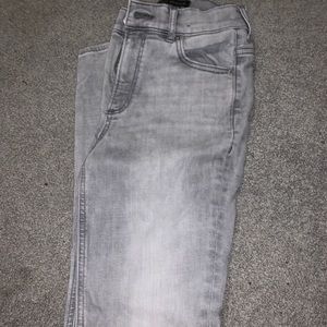 Distressed express jeans. Never worn